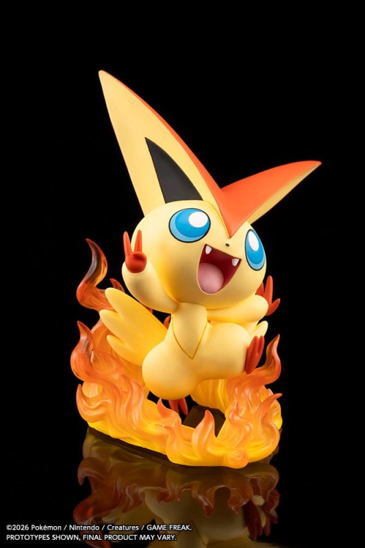 Pokémon ARTFX J PVC Figure 1/8 Hilbert with Victini 20 cm 10