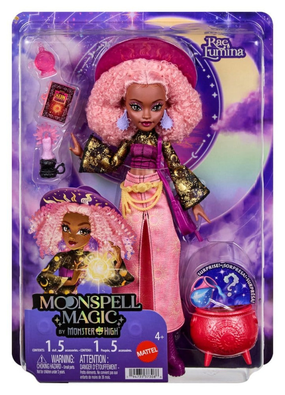 Monster High Moonspell Magic Doll Rae Lumina 5
