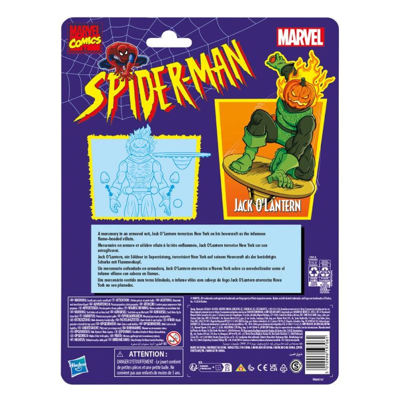 Spider-Man Comics Marvel Legends Action Figure Jack O'Lantern 15 cm