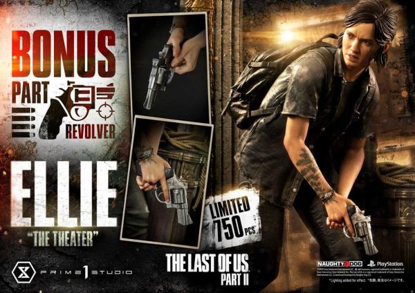 The Last of Us Part II Ultimate Premium Masterline Series Statue 1/4 Ellie "The Theater" Bonus Versi