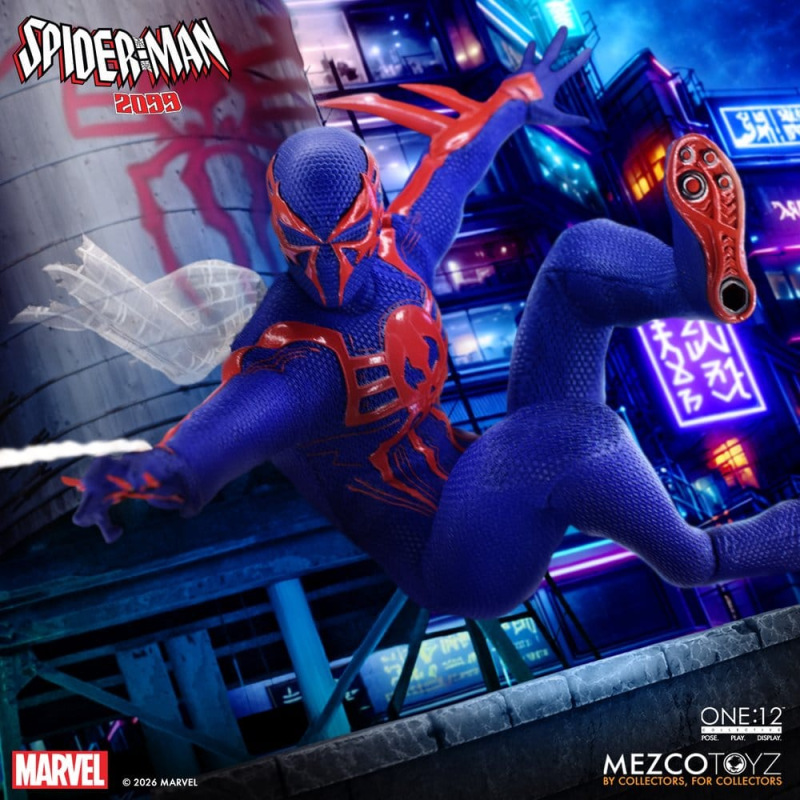 Marvel Comics One:12 Collective Action Figure 1/12 Spider-Man 2099 17 cm 3