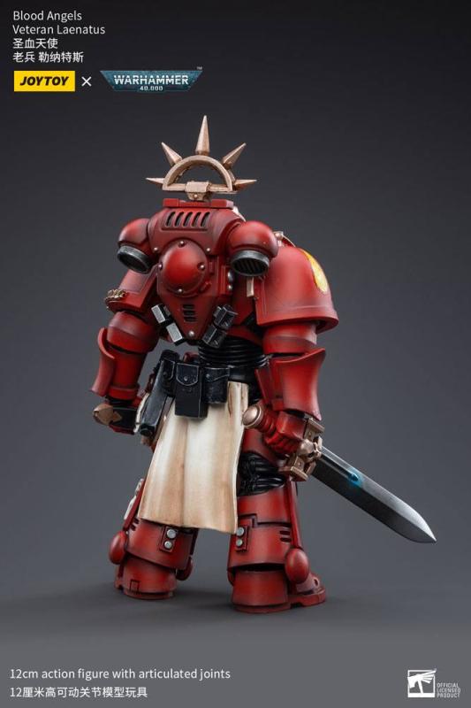 Warhammer 40k Action Figure 1/18 Blood Angels Veteran Laenatus 12 cm