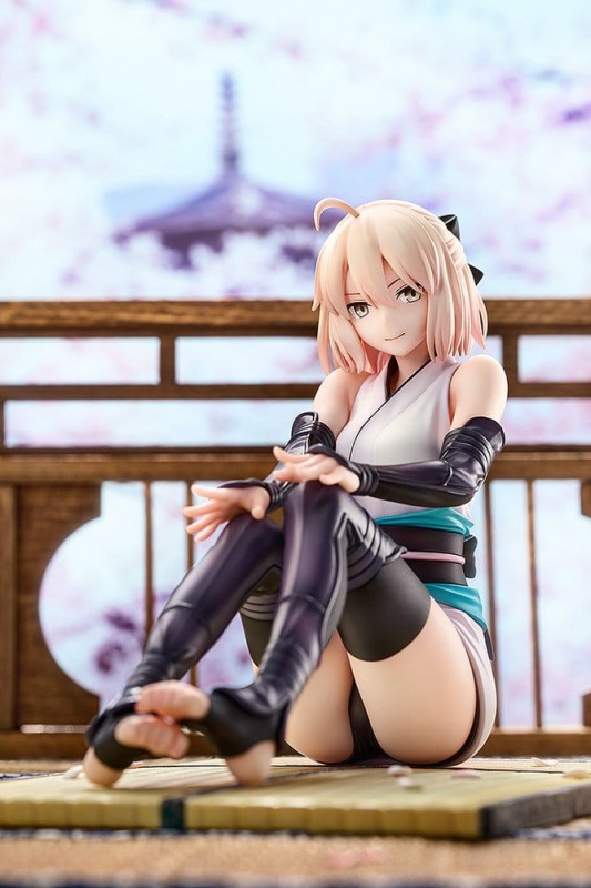 Fate/Grand Order PVC Statue 1/7 Saber Class servant Okita Souji Final Ascension Ver. 14 cm 2