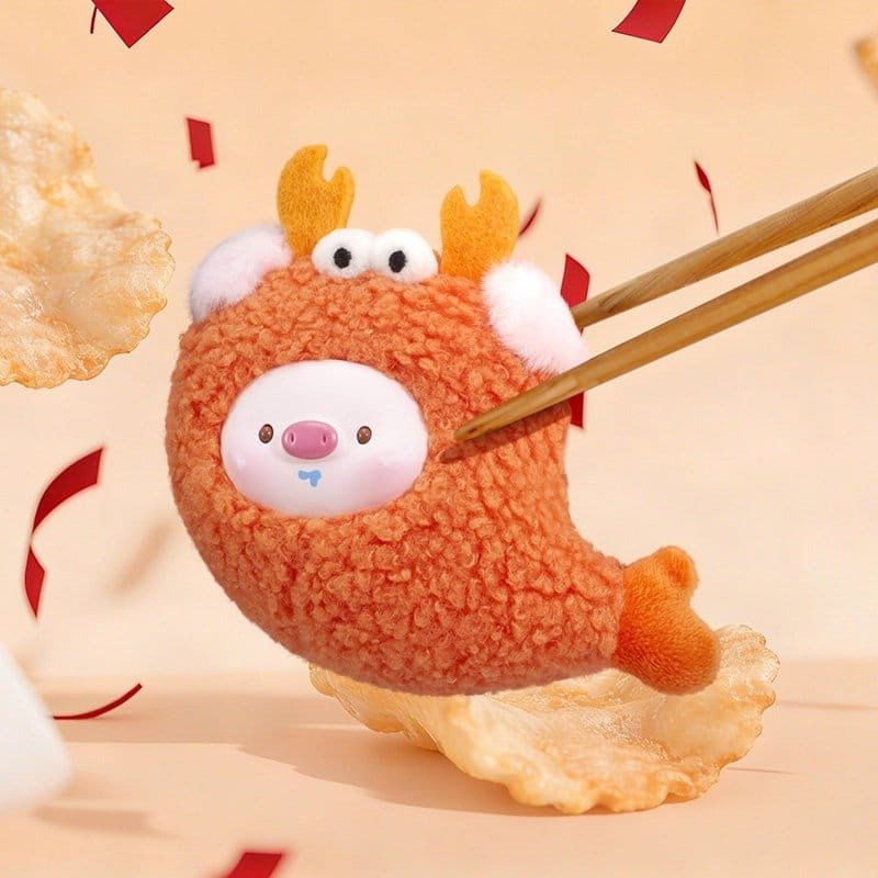 Mini GeeGeePig Plush Keychain Mini Transformations 12 cm Blind Box Display (6) 1