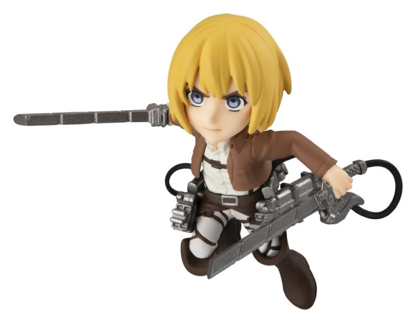 Attack on Titan Tobimas Mini Figures Pack of 6 (with gift) 2
