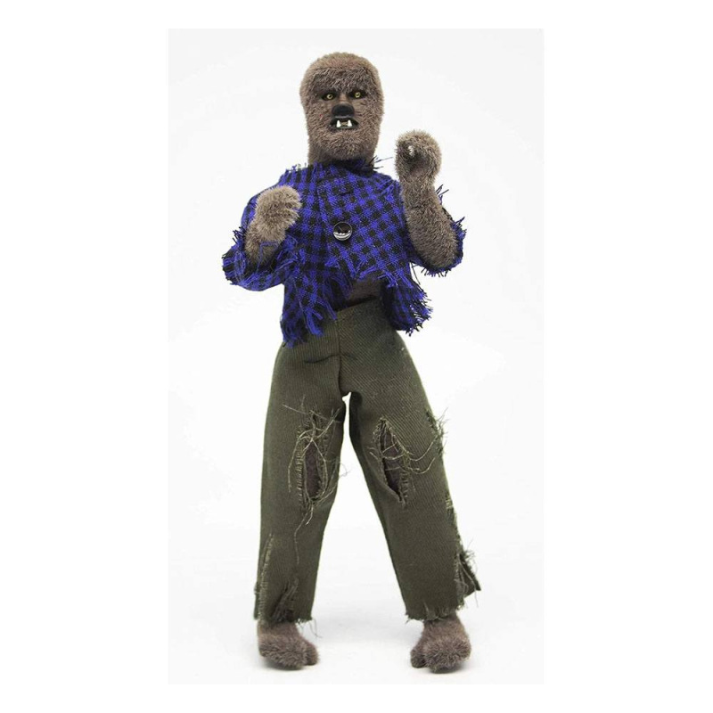 Mego Horror Action Figure Werewolf (Flocked) 20 cm 1