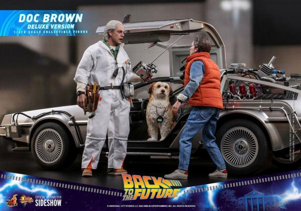 Back To The Future: Doc Brown Deluxe V. 1/6 Movie Masterpiece Action Figure - Hot Toys