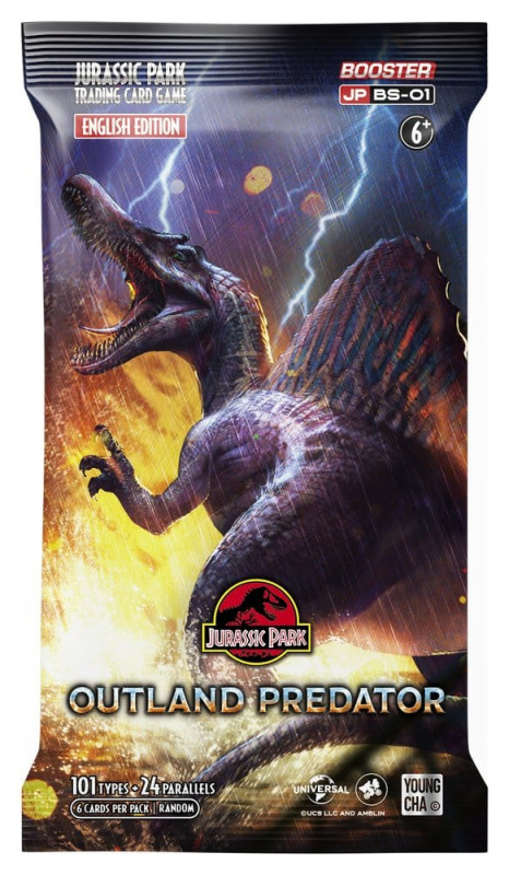 Jurassic Park TCG Outland Predator Booster Packs Display (24) *English Version* 1