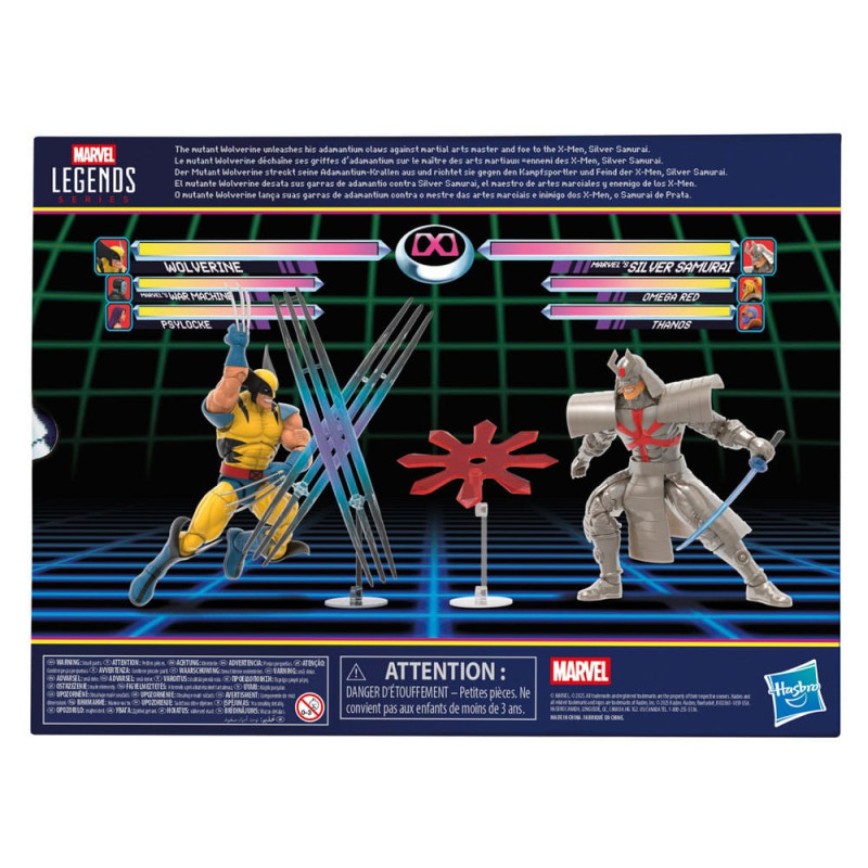 Marvel Legends Gamerverse Action Figure 2-Pack Wolverine vs. Silver Samurai 15 cm 11