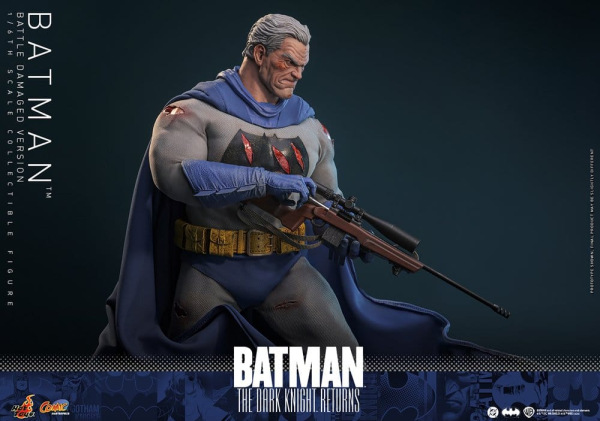 Batman: The Dark Knight Returns Comic Masterpiece Action Figure 1/6 Batman (Battle Damaged Version) 5