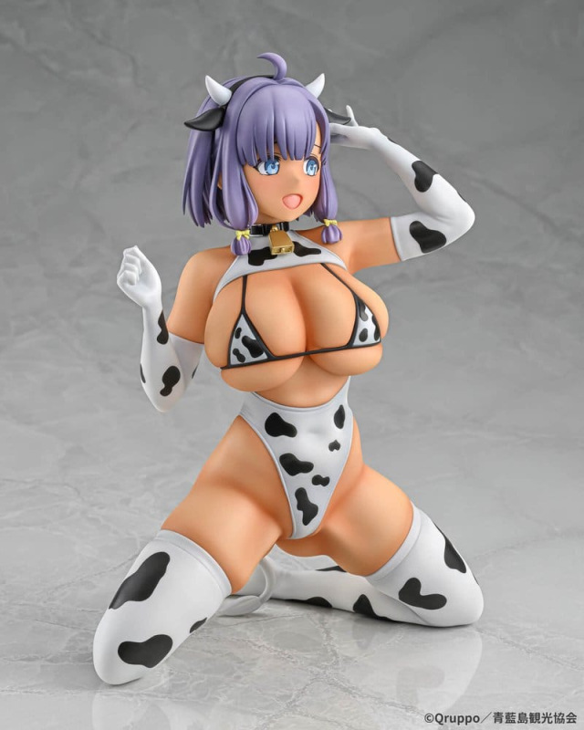 Nukitashi The Animation PVC Statue 1/5 Misaki Hotori Cow print costume Tanned Ver. 22 cm 12
