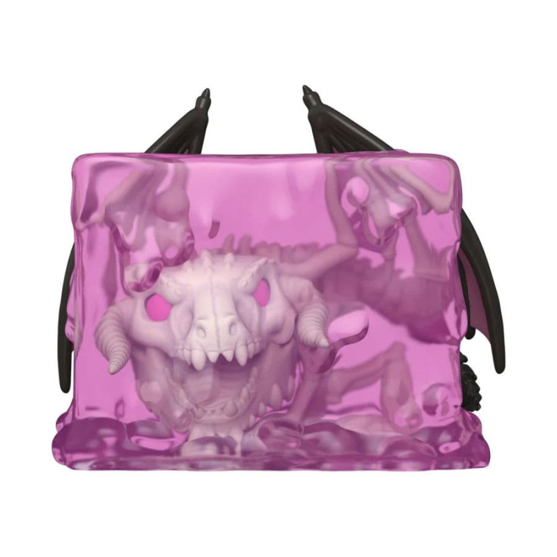 Dungeons and Dragons POP! Deluxe Animation Vinyl Figure Gelatinous Cube with Dracolich (GR) (GW) Exc