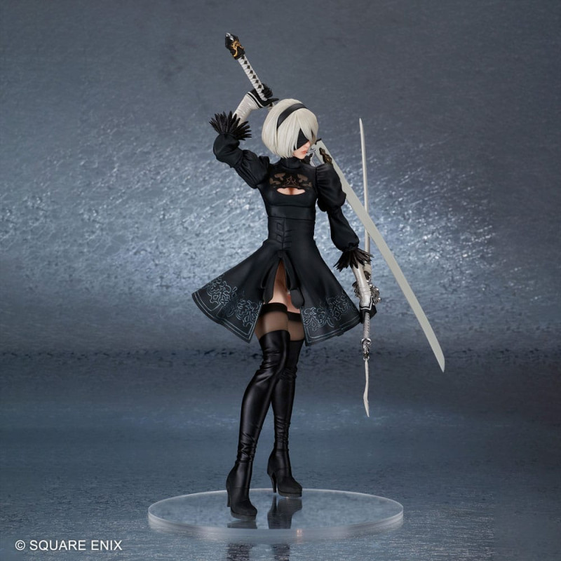 NieR:Automata PVC Statue 2B (YoRHa No. 2 Type B) Ver. 2.0 29 cm 9