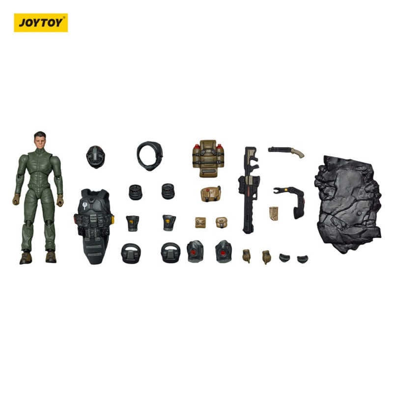 Steel Ride Corps Dark Source Action Figur Assaulter Volok 7 cm 9