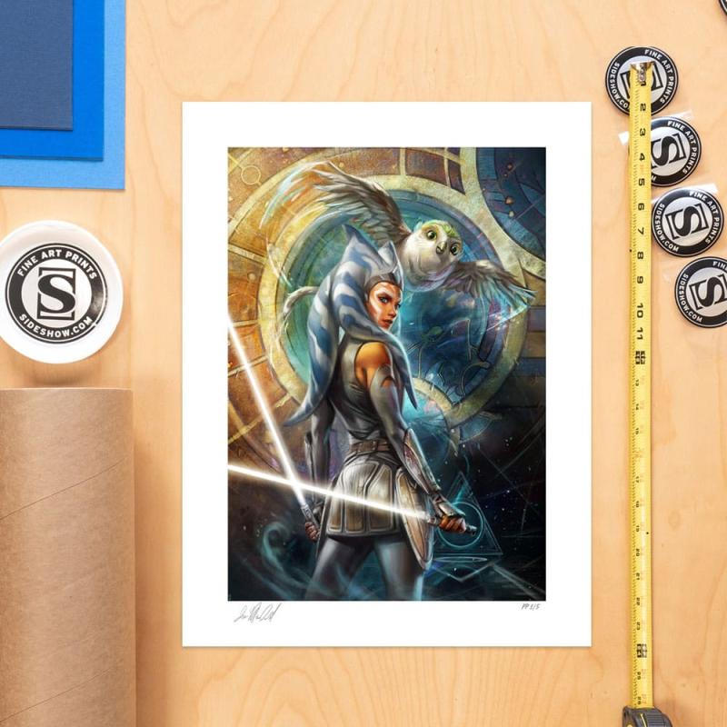 Star Wars: Rebels Art Print Ahsoka Tano and Morai: Old Friends 46 x 61 cm - unframed