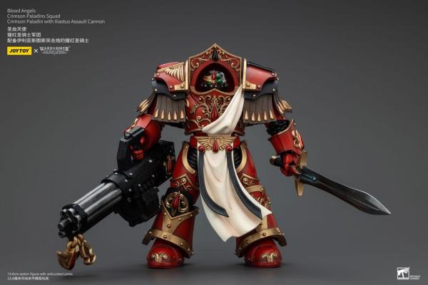 Warhammer The Horus Heresy Action Figure 1/18 Blood Angels Crimson Paladins Squad Crimson Paladin wi