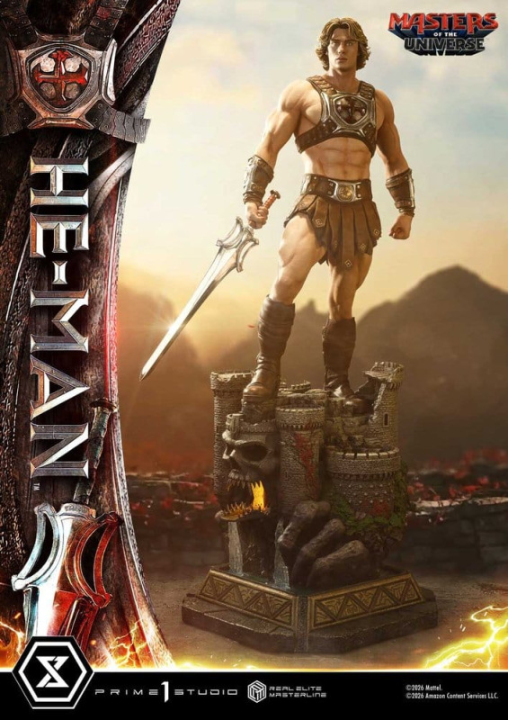 Masters of the Universe (2026 Film) Real Elite Masterline Series Statue 1/3 He-Man Deluxe Version 11 6