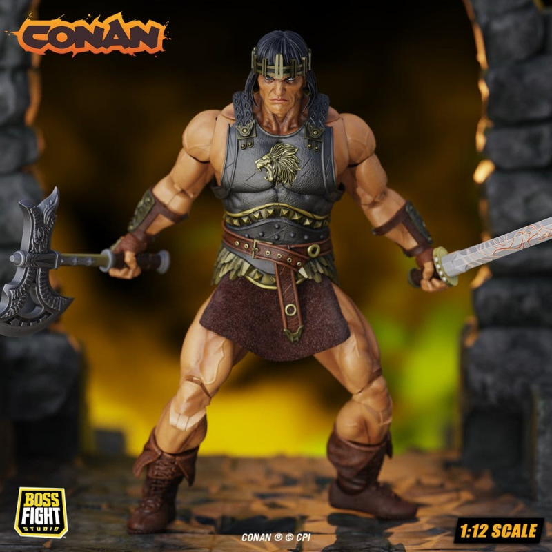 Conan Epic H.A.C.K.S. Action Figure 1/12 King Conan: Ruler of Aquilonia 6