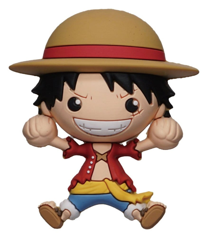 One Piece 3D Foam Magnet Luffy