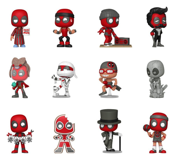 Marvel Comics Mystery Mini Figures 5 cm Deadpool Series 5 Display (12) 2