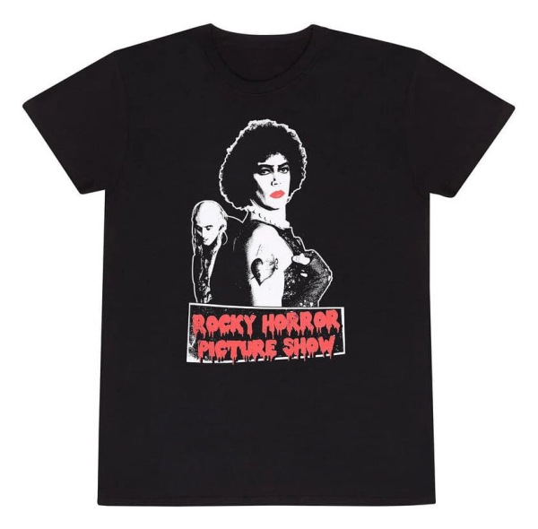 Rocky Horror Picture Show T-Shirt Frank N Niff Black Size XXL 1