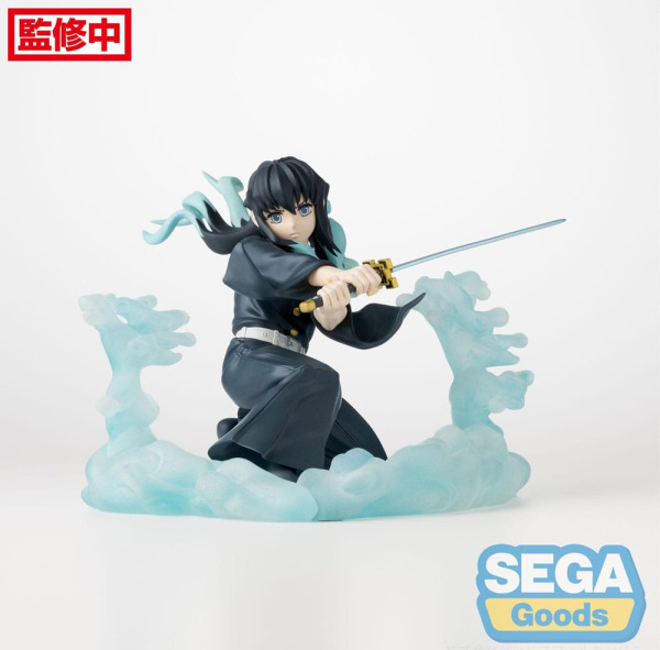 Demon Slayer: Kimetsu no Yaiba Xross Link Anime PVC Statue Muichiro Tokito Hashira Training Arc 11 c