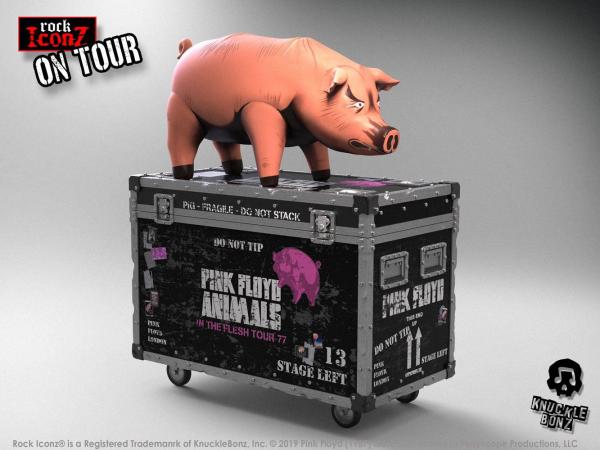 Pink Floyd Rock Ikonz On Tour Statues The Pig