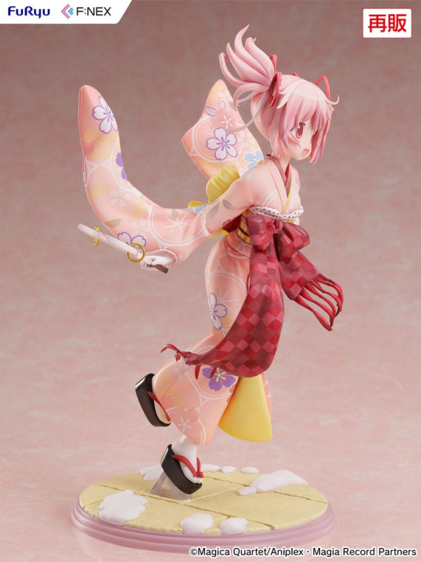 Puella Magi Madoka Magica Side Story Magia Record PVC Statue 1/7 Madoka Kaname Kimono Ver. 22 cm 3