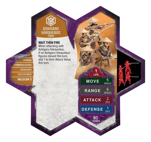 Heroscape Army Expansion Ashigaru Harquebus Remastered – Standard Edition *English Version* 2