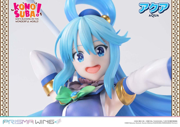 Konusuba - God's blessing on this wonderful world! Prisma Wing PVC Statue 1/7 Aqua 24 cm 6