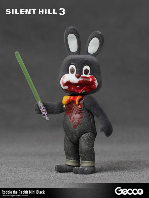 Silent Hill 3 Mini Action Figure Robbie the Rabbit Mini Black Version 10 cm 3