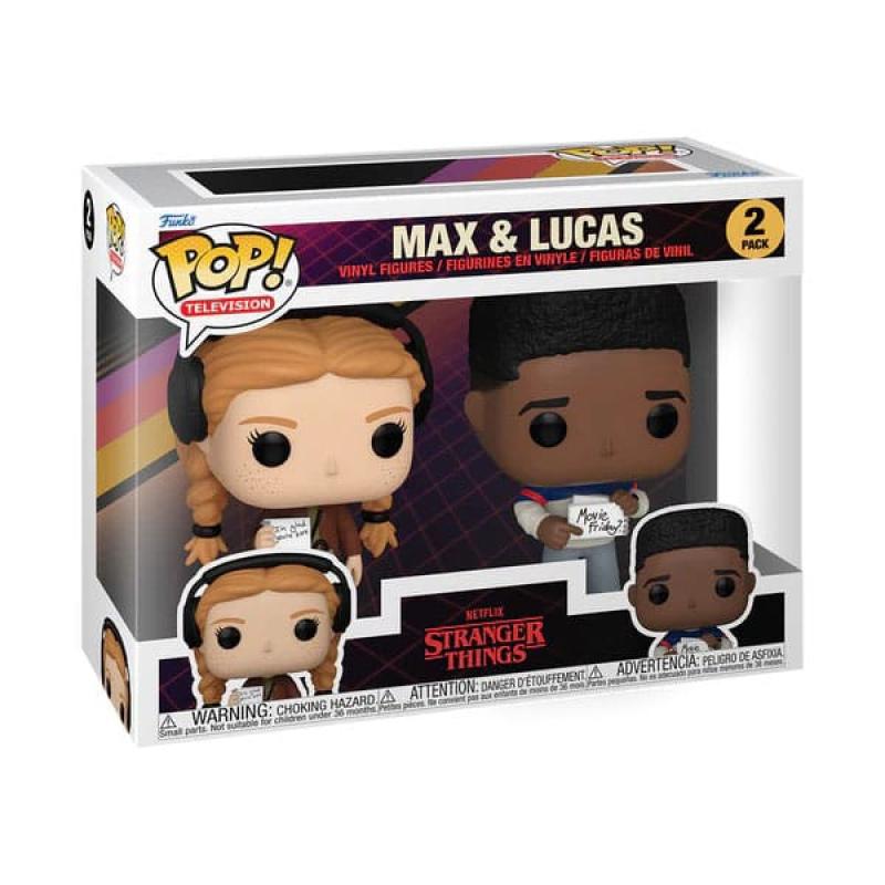 Stranger Things POP! Animation Vinyl Figures 2-Pack Max & Lucas 9 cm 1