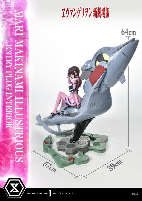 Rebuild of Evangelion Ultimate Premium Masterline Series Statue 1/4 Mari Makinami Illustrious Normal