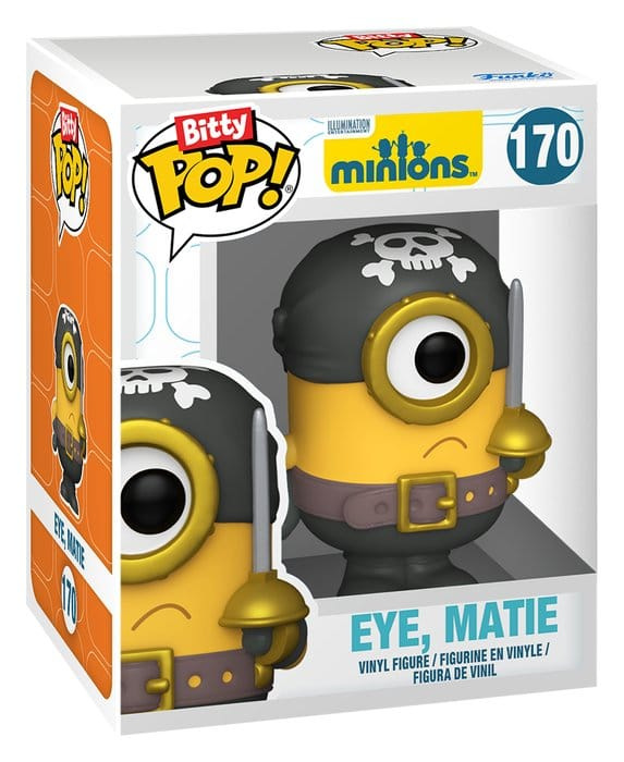 Minions Bitty POP! Vinyl Figures 2-Pack Bride Kevin & Eye, Matie 2 cm 3