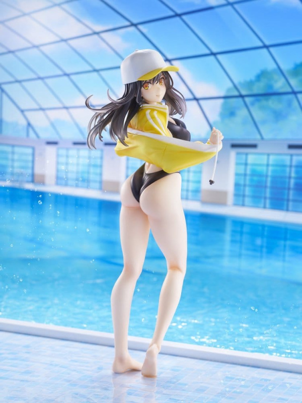 KoiKoi Sakura PVC Figure 1/6 Kyou kara Suieibu Komon no Tama-chan Sensei 27 cm 4