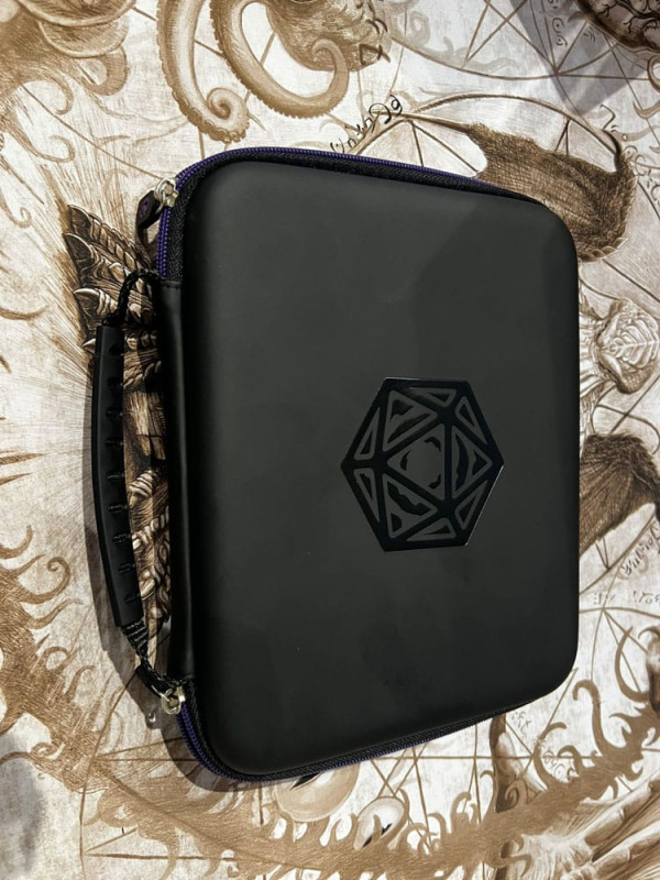 CritStones Dice Case Arcanum Green 2
