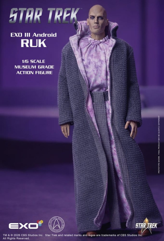 Star Trek: The Original Series Action Figure 1/6 Ruk EXO III Android 33 cm 6