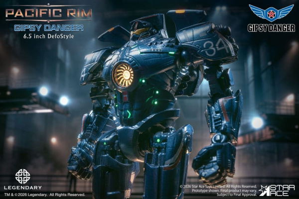 Pacific Rim DefoStyle Figure Gipsy Danger DX 17 cm 5