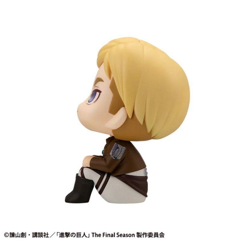 Attack on Titan Look Up PVC Statues Hange Zoe & Erwin Smith (with gift) 11 cm 6