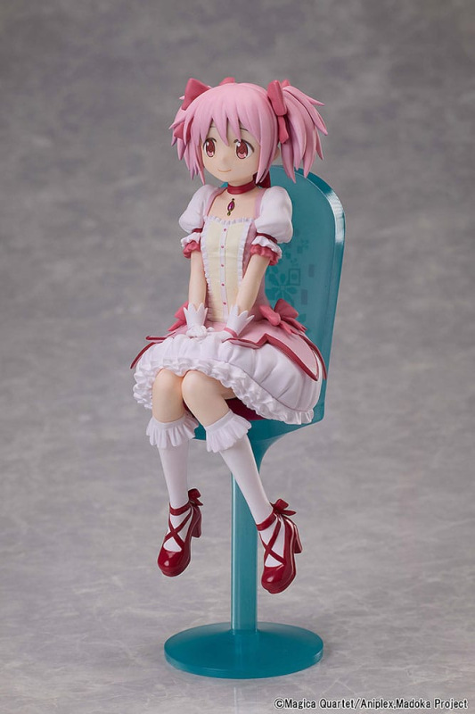 Puella Magi Madoka Magica The Movie: Rebellion PVC Statue Madoka Kaname Tea Party Cake Song Ver. 18 2