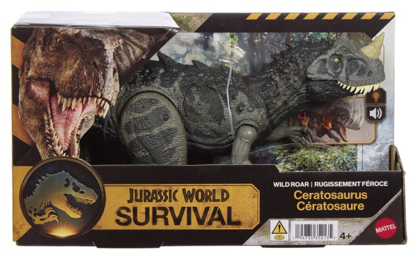 Jurassic World: Survival Action Figure Wild Roar Ceratosaurus 3