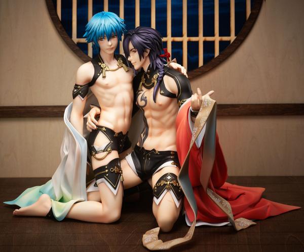 Dramatical Murder PVC Statue 1/6 Aoba & Koujaku re-run 20 cm