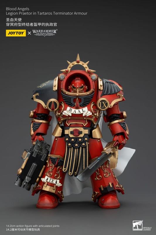 Warhammer The Horus Heresy Action Figure 1/18 Blood Angels Legion Praetor in Tartaros Terminator Arm