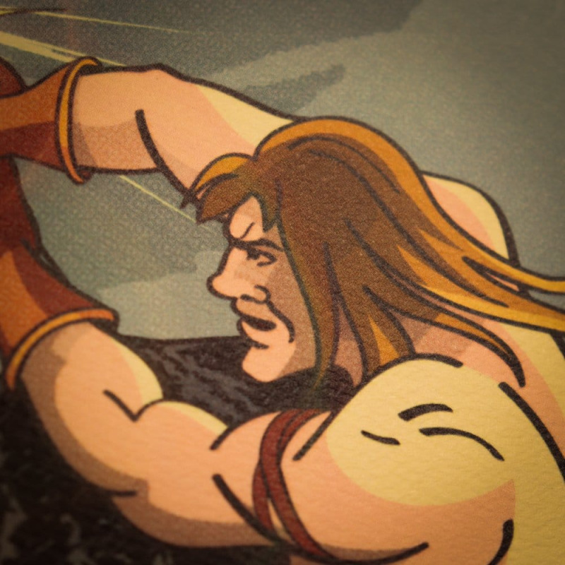 Fallout Art Print Grognak the Barbarian Limited Edition 42 x 30 cm 1