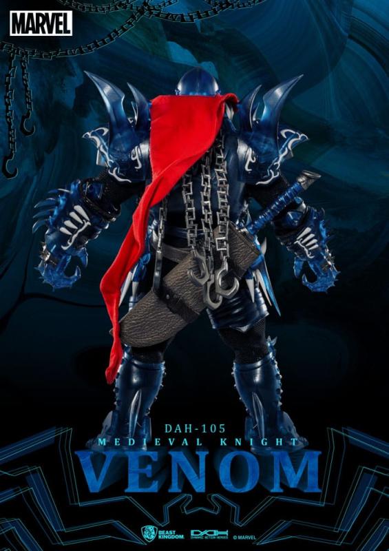 Marvel Dynamic 8ction Heroes Action Figure 1/9 Medieval Knight Venom 23 cm