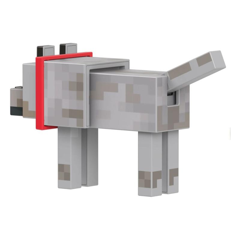 Minecraft Diamond Level Action Figure Wolf 14 cm
