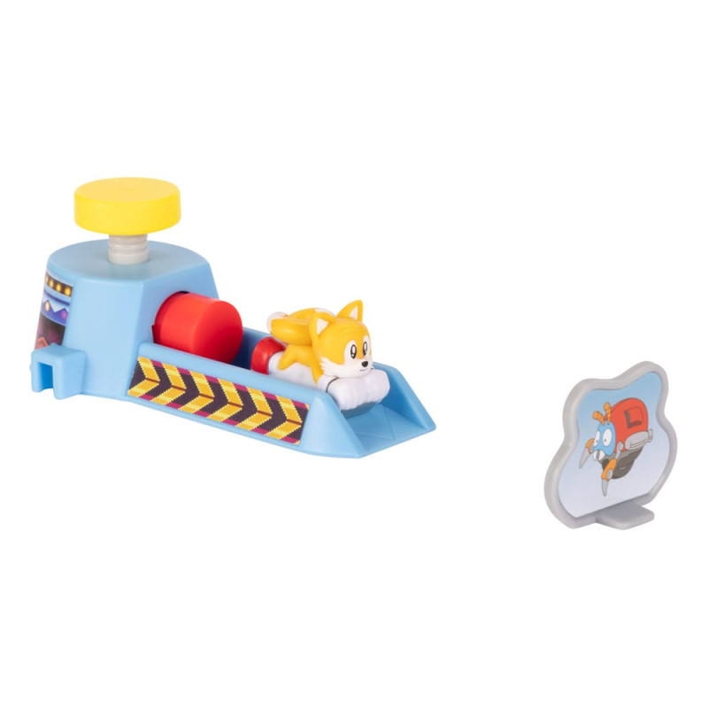 Sonic - The Hedgehog Go Go Racers Vehicles Mini Launching ramps Assortment (4) 6
