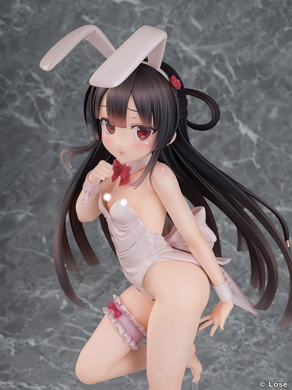 Maitetsu Last Run!! Statue 1/3 Hachiroku: White Bunny Ver. 40 cm 6