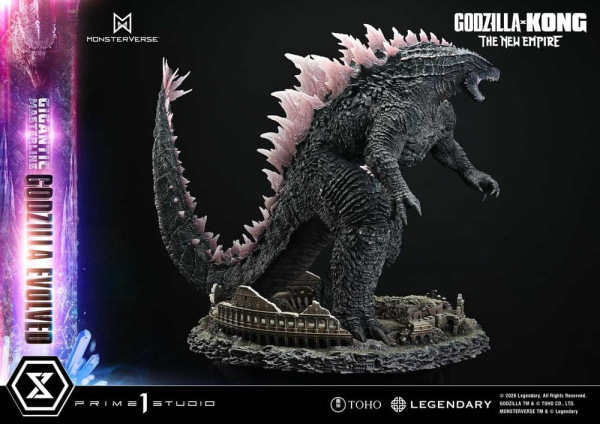 Godzilla x Kong: The New Empire (Film) Gigantic Masterline Series Statue Godzilla Evolved 93 cm 7