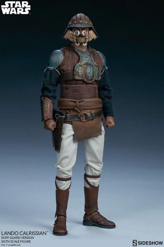 Star Wars Episode VI: Lando Calrissian (Skiff Guard Version) - Figure 1/6 - Sideshow